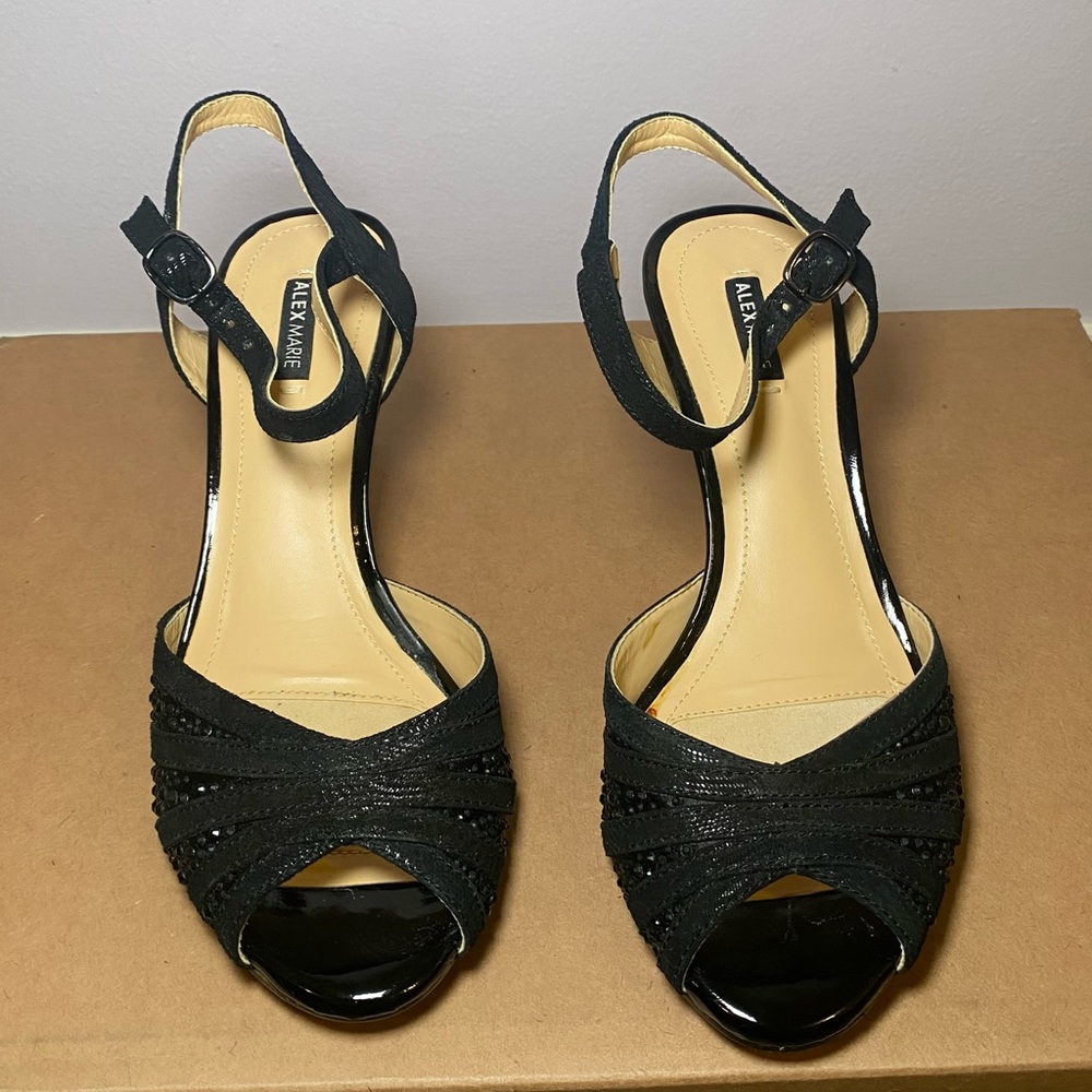 Alex Marie Sequin Heels Size 6
